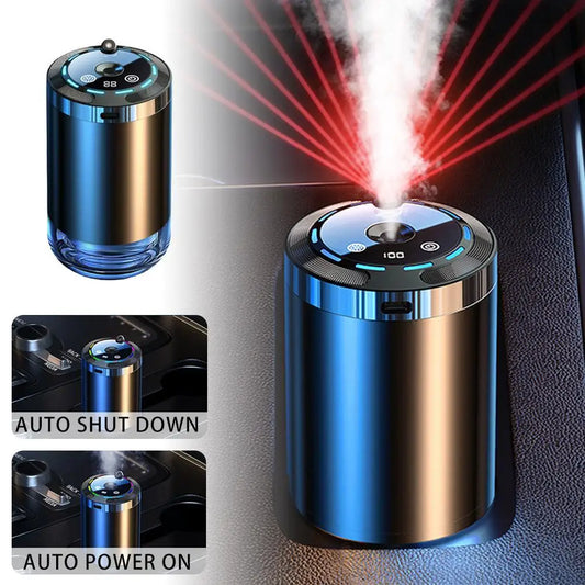 Mini Car Humidifier Adjustable LED