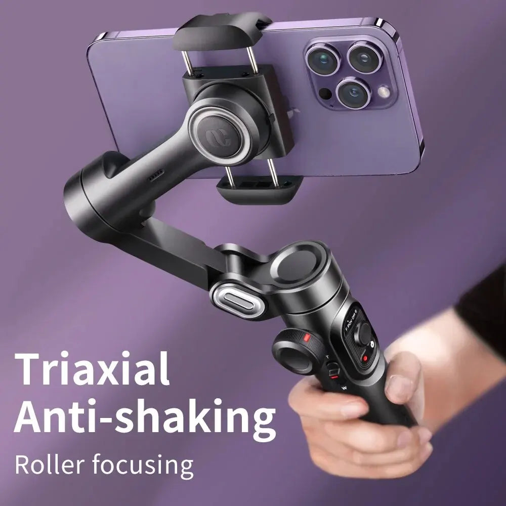 3-Axis Gimbal Stabilizer With AI Face Tracking