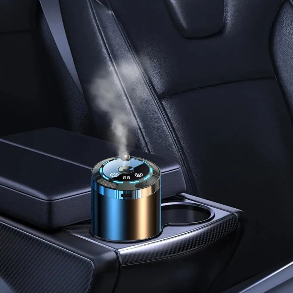 Mini Car Humidifier Adjustable LED